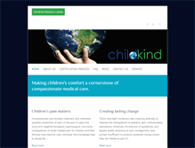 Tablet Screenshot of childkindinternational.org
